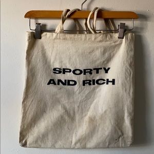 Sporty & Rich Tote Bag